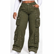Load image into Gallery viewer, “Pearls &amp; Pressure” Pants (Plus)
