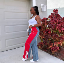 Charger l&#39;image dans la galerie, “Racer Girl” Denim Jeans