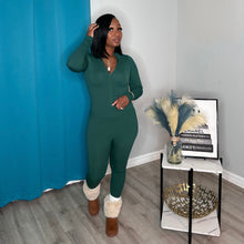 Load image into Gallery viewer, “Zara” (Green) Jumpsuit