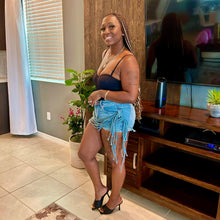 Load image into Gallery viewer, On Repeat Denim Shorts