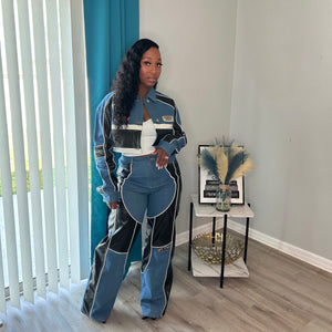 The "Street Luxe” Denim Set