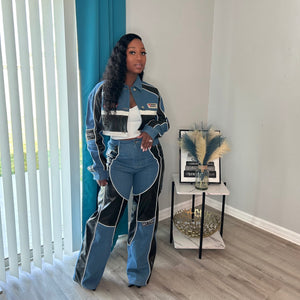 The "Street Luxe” Denim Set