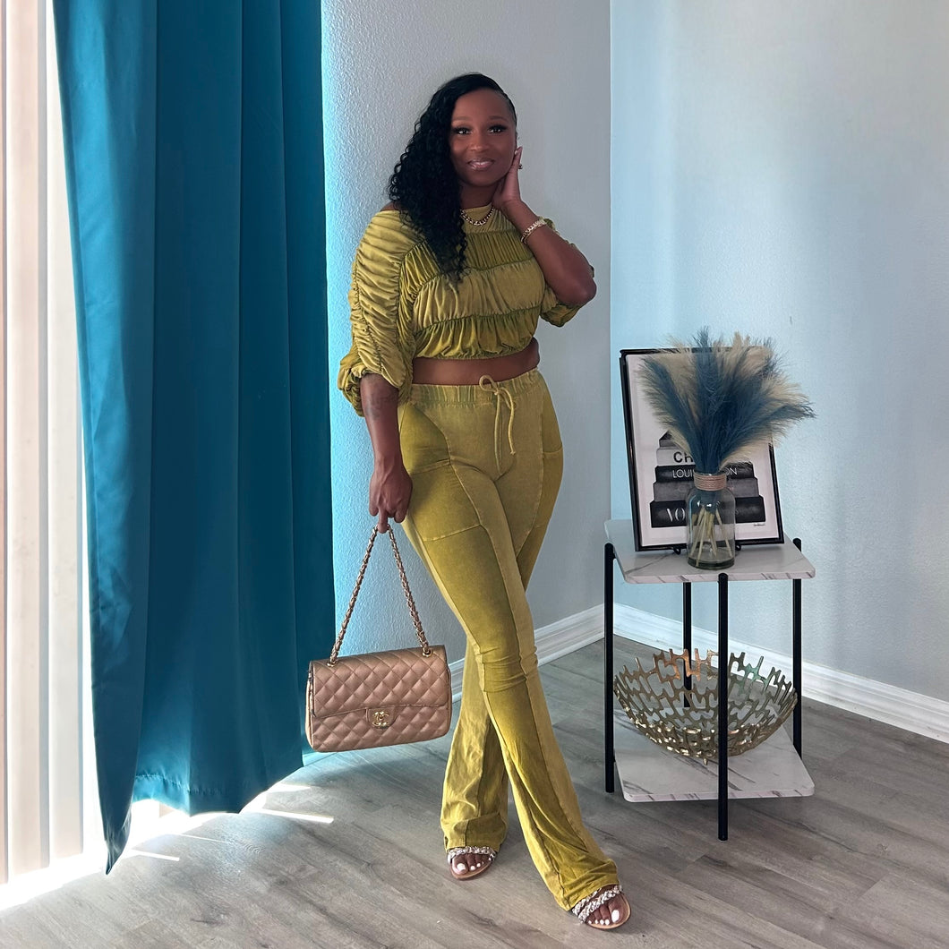 “Jasmine” Acid Wash Set