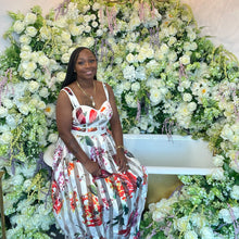 Cargar imagen en el visor de la galería, Flowered Maxi Dress