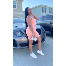 Load image into Gallery viewer, Summer Nights Short Set (Coral)